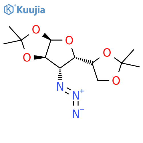 3-Azido-3-deoxy-1,2:5,6-di-O-isopropylidene-a-D-glucofuranose structure