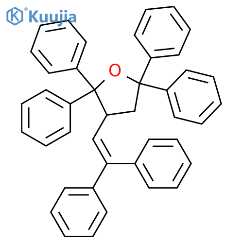 Furan, 3-(2,2-diphenylethenyl)tetrahydro-2,2,5,5-tetraphenyl- structure