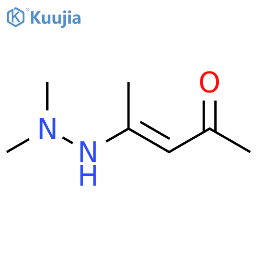 3-Penten-2-one, 4-(2,2-dimethylhydrazino)-, (E)- structure