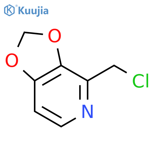 4-(chloromethyl)-1,3-Dioxolo[4,5-c]pyridine structure