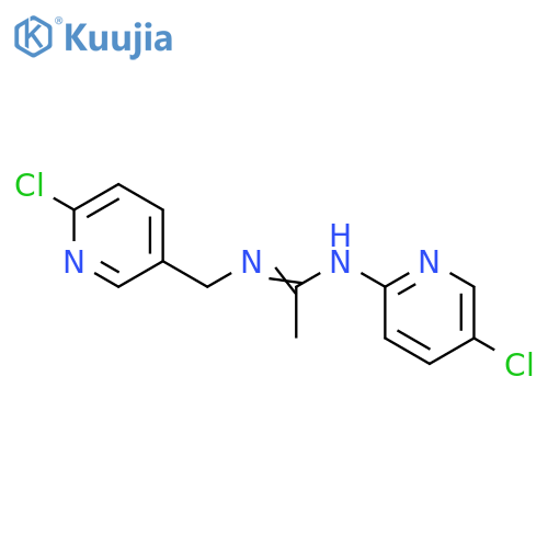 Ethanimidamide,N-(5-chloro-2-pyridinyl)-N'-[(6-chloro-3-pyridinyl)methyl]- structure