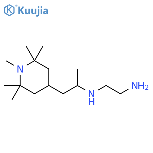 1,2-Ethanediamine,N-[1-methyl-2-(1,2,2,6,6-pentamethyl-4-piperidinyl)ethyl]- structure