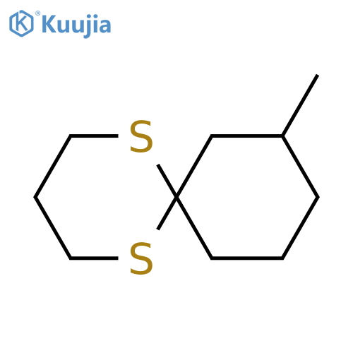 1,5-Dithiaspiro[5.5]undecane, 8-methyl- structure