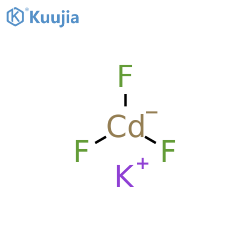 cadmate(1-), trifluoro-, potassium (1:1) structure