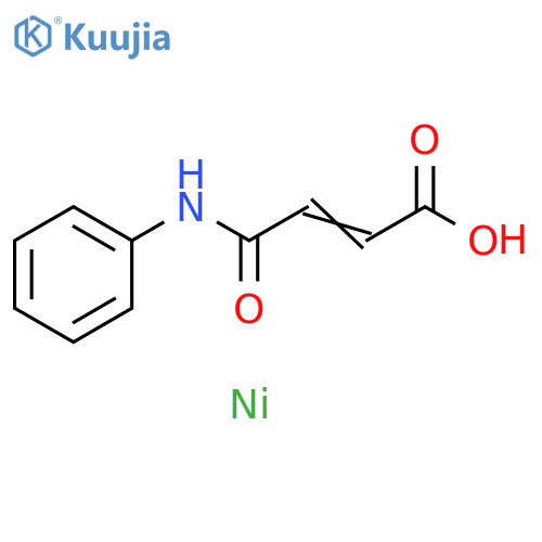 2-Butenoic acid, 4-oxo-4-(phenylamino)-, nickel(2+) salt (2:1) structure