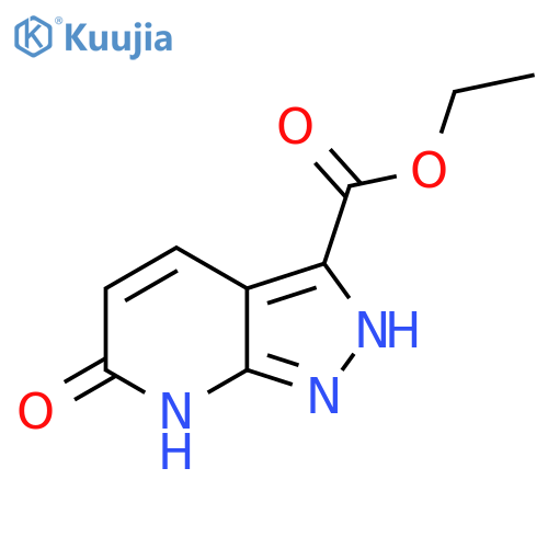 6,7-Dihydro-6-oxo-1H-pyrazolo3,4-bpyridine-3-carboxylic Acid Ethyl Ester structure