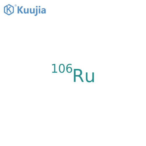 Ruthenium, isotope ofmass 106 structure