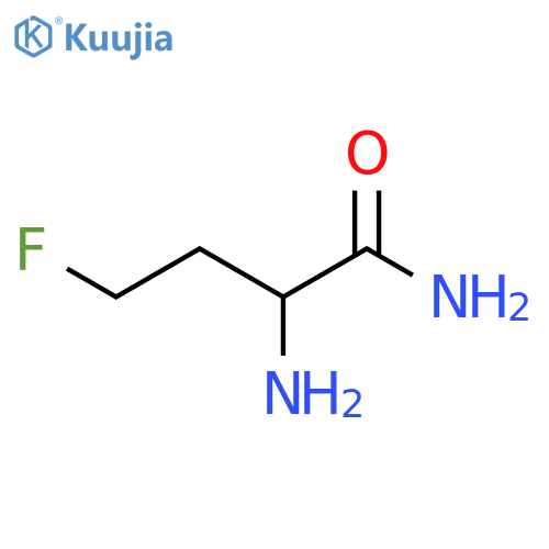 2-amino-4-fluorobutanamide structure