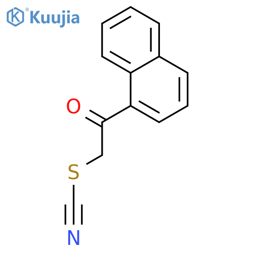 2-(1-Naphthyl)-2-oxoethyl thiocyanate structure