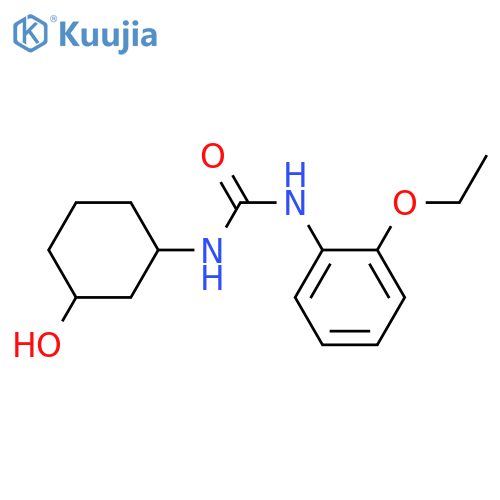 3-(2-ethoxyphenyl)-1-(3-hydroxycyclohexyl)urea structure