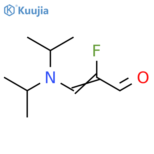 2-Propenal, 3-[bis(1-methylethyl)amino]-2-fluoro- structure