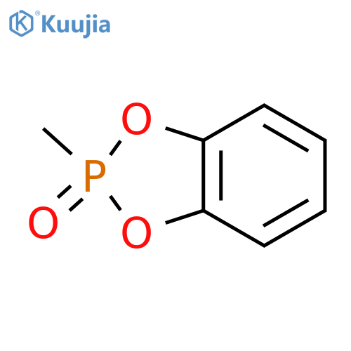 1,3,2-Benzodioxaphosphole, 2-methyl-, 2-oxide structure