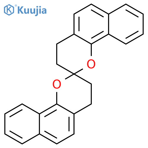 2,2'-Spirobi[2H-naphtho[1,2-b]pyran], 3,3',4,4'-tetrahydro- structure
