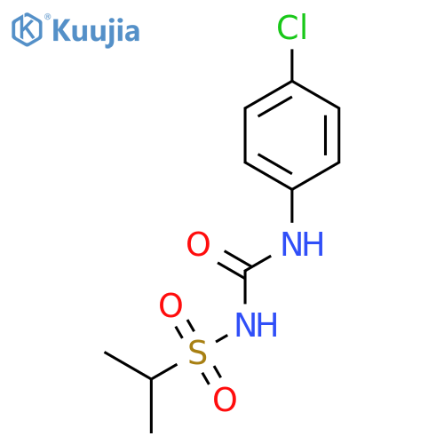2-Propanesulfonamide, N-[[(4-chlorophenyl)amino]carbonyl]- structure