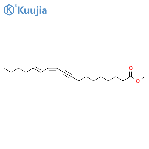 11,13-Octadecadien-9-ynoic acid, methyl ester, (Z,E)- structure