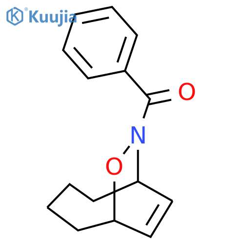 7-Oxa-8-azabicyclo[4.2.2]dec-9-ene, 8-benzoyl-, (±)- structure