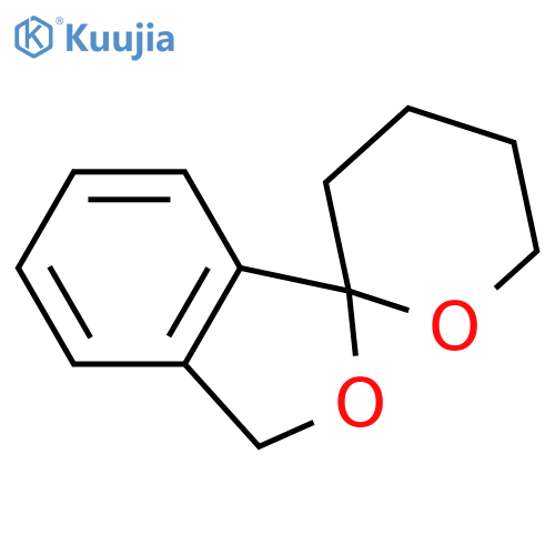 SPIRO[ISOBENZOFURAN-1(3H),2'-[2H]PYRAN], 3',4',5',6'-TETRAHYDRO- structure