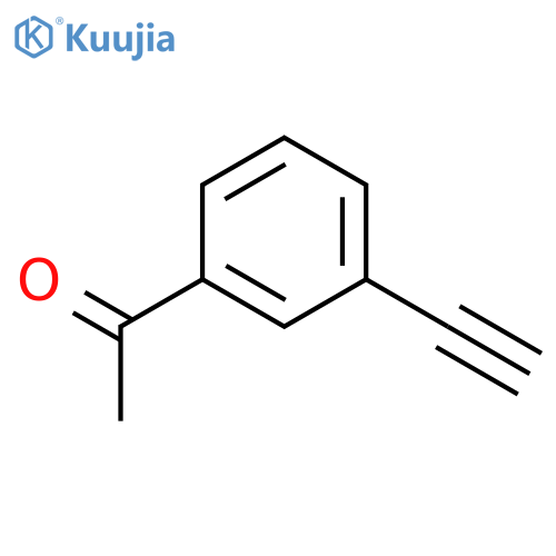 1-(3-Ethynylphenyl)-ethanone structure