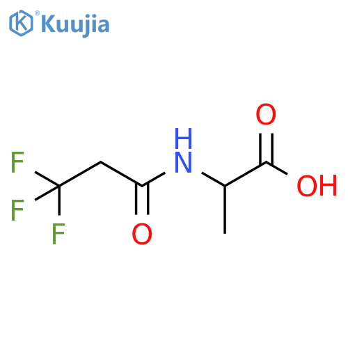2-(3,3,3-trifluoropropanamido)propanoic acid structure