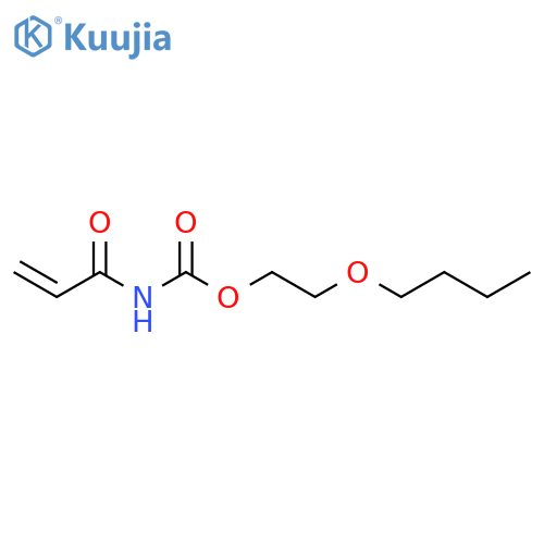 Carbamic acid, (1-oxo-2-propenyl)-, 2-butoxyethyl ester structure