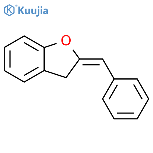 Benzofuran, 2,3-dihydro-2-(phenylmethylene)-, (E)- structure
