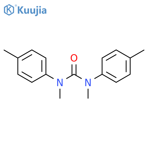 Urea, N,N'-dimethyl-N,N'-bis(4-methylphenyl)- structure