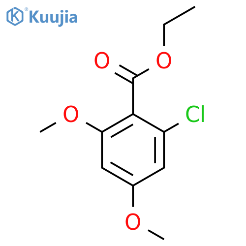 Ethyl 2-chloro-4,6-dimethoxybenzoate structure