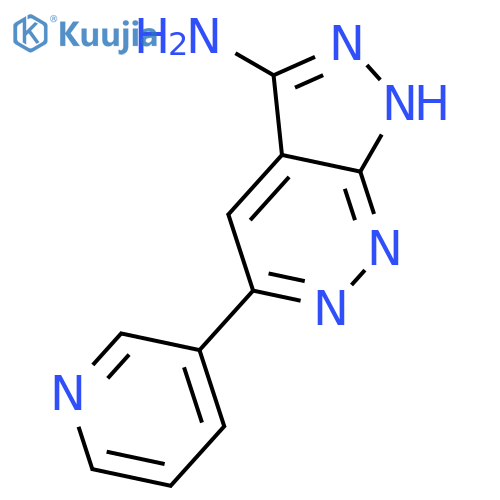 5-(3-pyridinyl)-1H-Pyrazolo[3,4-c]pyridazin-3-amine structure