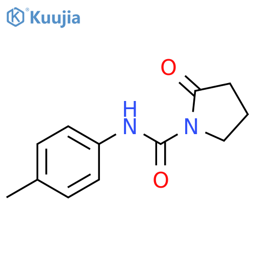 1-Pyrrolidinecarboxamide, N-(4-methylphenyl)-2-oxo- structure