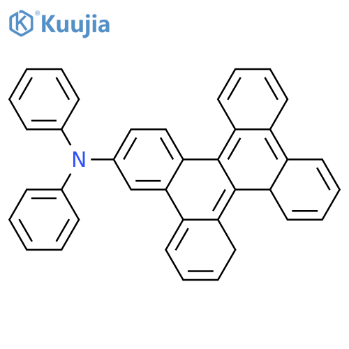 3-(Diphenylamino)dibenzog,pchrysene structure