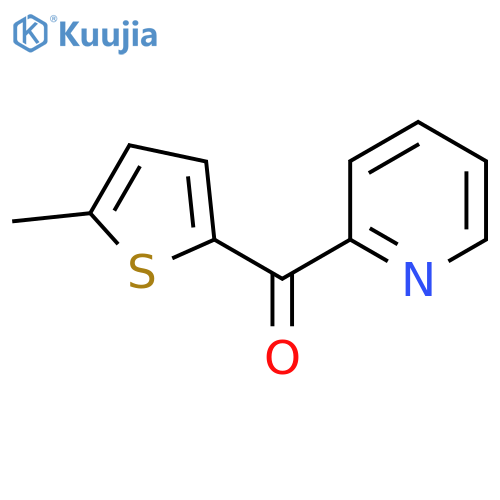 (5-Methylthiophen-2-YL)(pyridin-2-YL)methanone structure