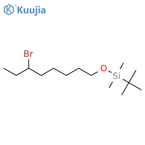 Silane, [(6-bromooctyl)oxy](1,1-dimethylethyl)dimethyl- structure