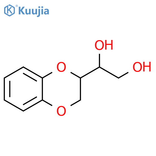 1-(2,3-dihydro-1,4-benzodioxin-2-yl)ethane-1,2-diol structure