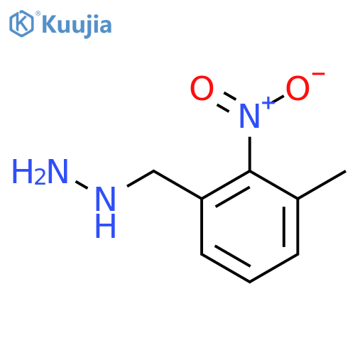 (3-methyl-2-nitrophenyl)methylhydrazine structure