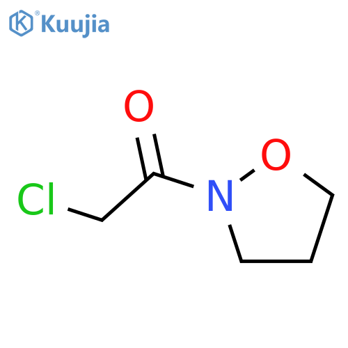 2-chloro-1-(1,2-oxazolidin-2-yl)ethan-1-one structure