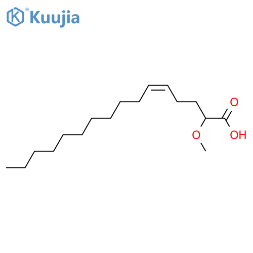 5-Hexadecenoic acid, 2-methoxy-, (Z)- structure