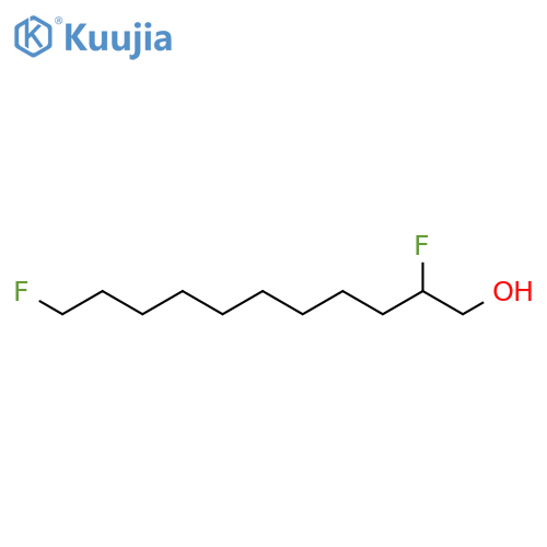1-Undecanol, 2,11-difluoro- structure