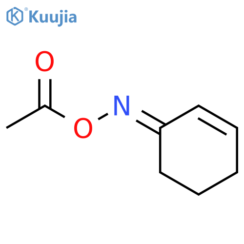2-Cyclohexen-1-one, O-acetyloxime, (E)- (9CI) structure