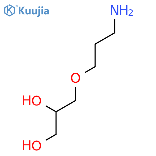 3-(3-Aminopropoxy)-1,2-propanediol structure