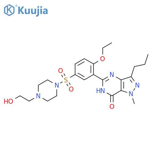 Hydroxyhomo Sildenafil structure