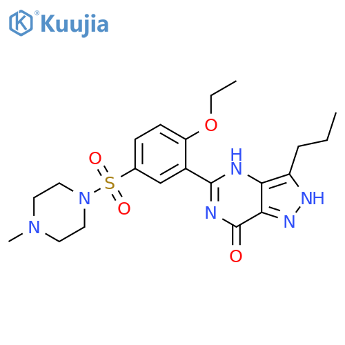 Pyrazole N-Demethyl Sildenafil structure