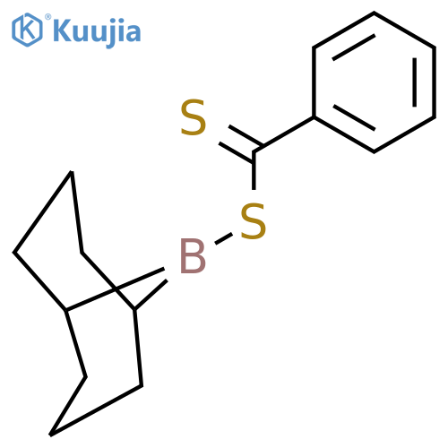 9-Borabicyclo[3.3.1]nonane, 9-[(phenylthioxomethyl)thio]- structure