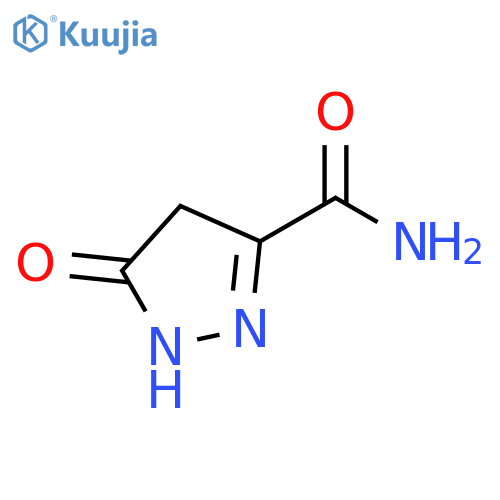 1H-Pyrazole-3-carboxamide, 4,5-dihydro-5-oxo- structure