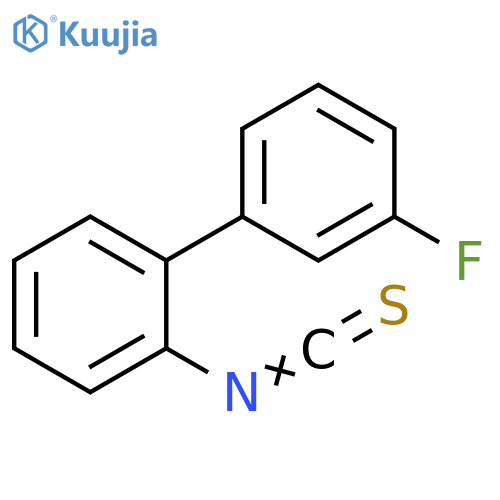 1,1'-Biphenyl, 3'-fluoro-2-isothiocyanato- structure
