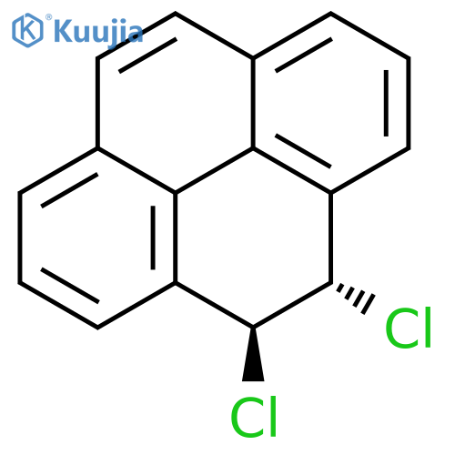 Pyrene, 4,5-dichloro-4,5-dihydro-, trans- structure