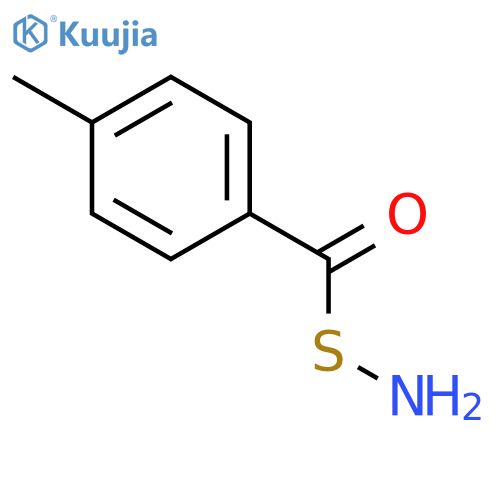 Thiohydroxylamine, S-(4-methylbenzoyl)- structure