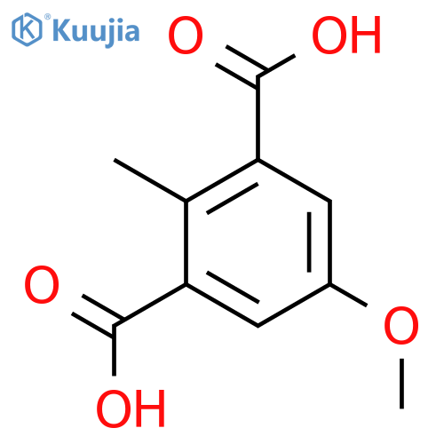5-Methoxy-2-methylbenzene-1,3-dicarboxylic acid structure