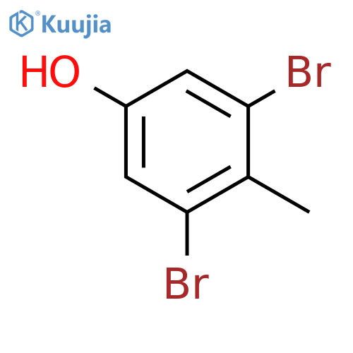 3,5-Dibromo-4-methylphenol structure