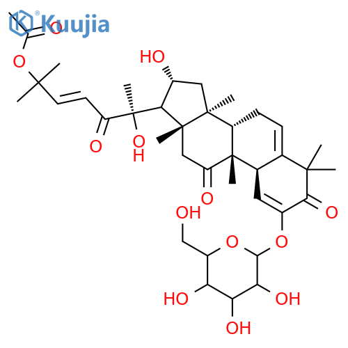 Cucurbitacin E 2-O-Glucoside (Elaterinide) structure