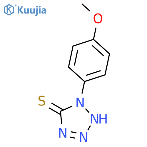 1-(4-methoxyphenyl)-1H-1,2,3,4-tetrazole-5-thiol structure